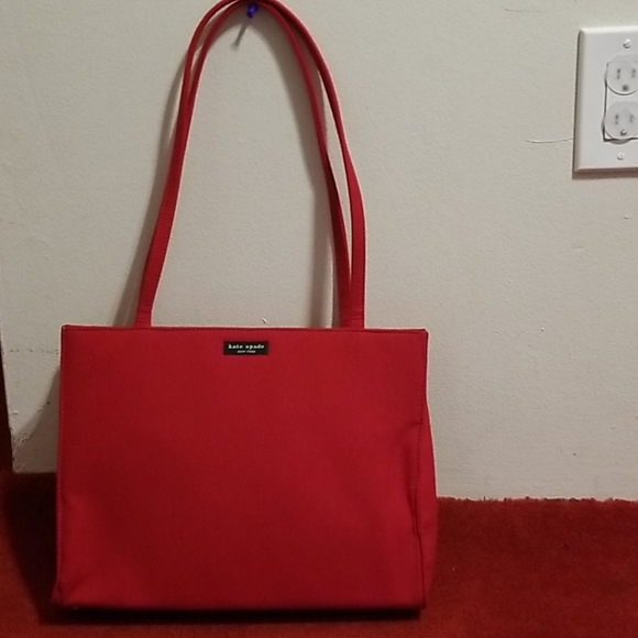 Kate spade red tote - Picture 1 of 5